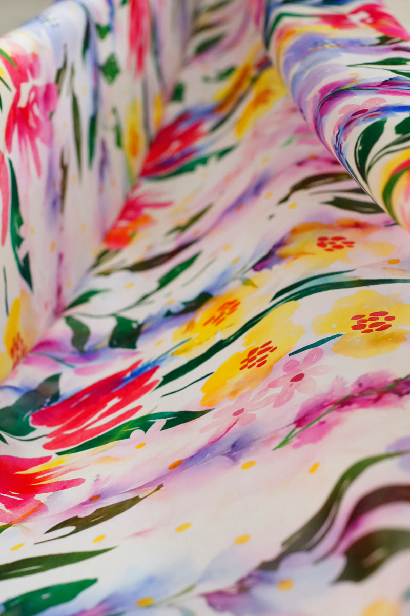 VALLEY OF FLOWERS - Organza Saree with Blouse