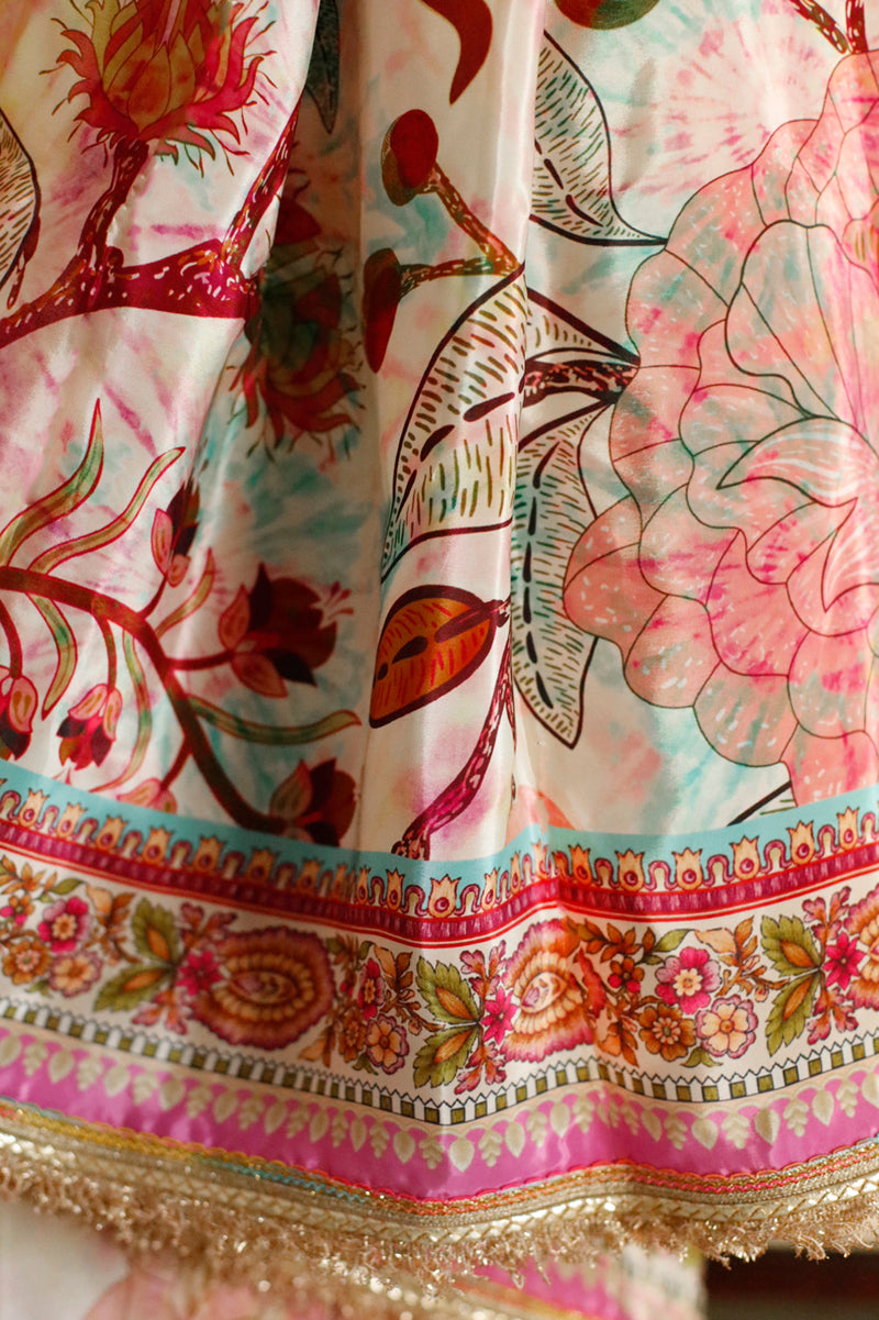 PYAARI GITA - Crepe Saree with Blouse
